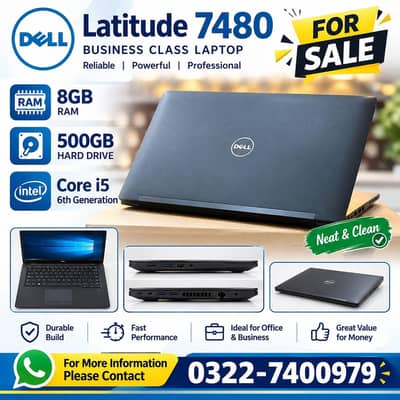 Dell Latitude For Sale | 100% Ok No Any Fault | 8GB And 500 GB