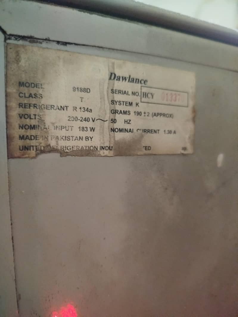Dawlance Refrigerator Medium Size Good Working Condition 7