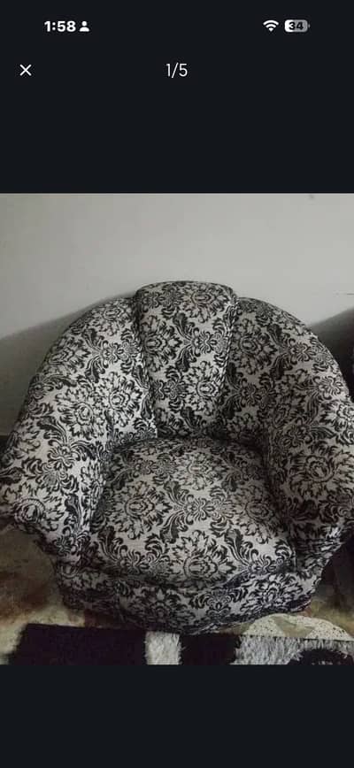 Elegant 5 Piece Sofa Set for Sale  |