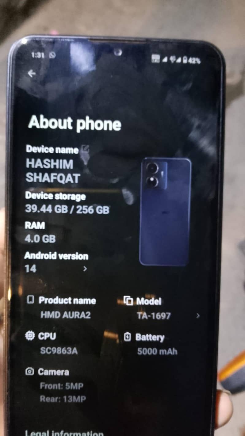 HMD Aura 2 6