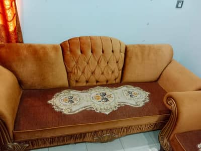 5 seatr sofa set. 2 year old but use normally
