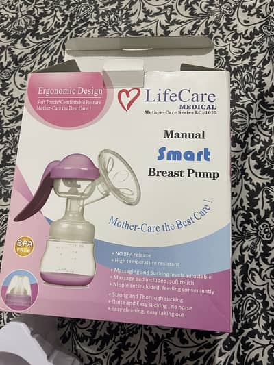Manual breast pump