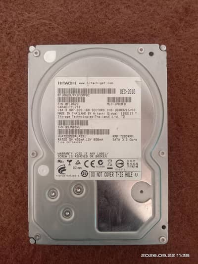 2TB Hard Drive For sale