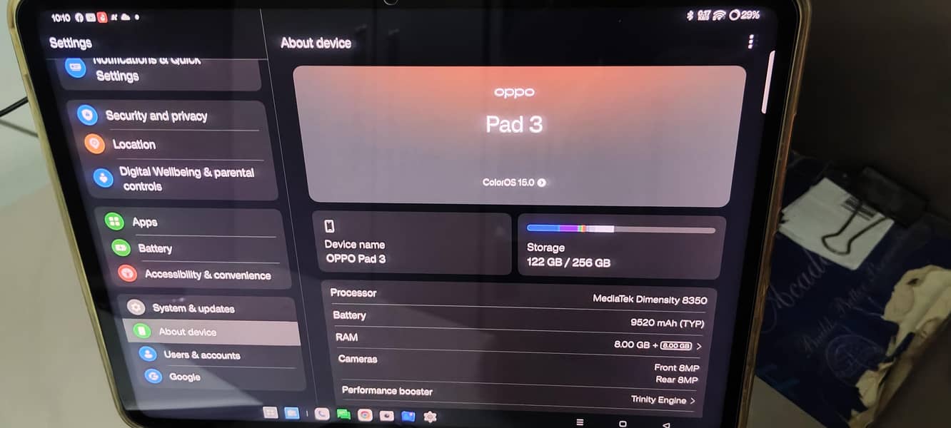 Oppo Pad 3 5