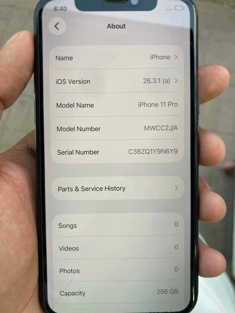 Apple iPhone 11 Pro 8