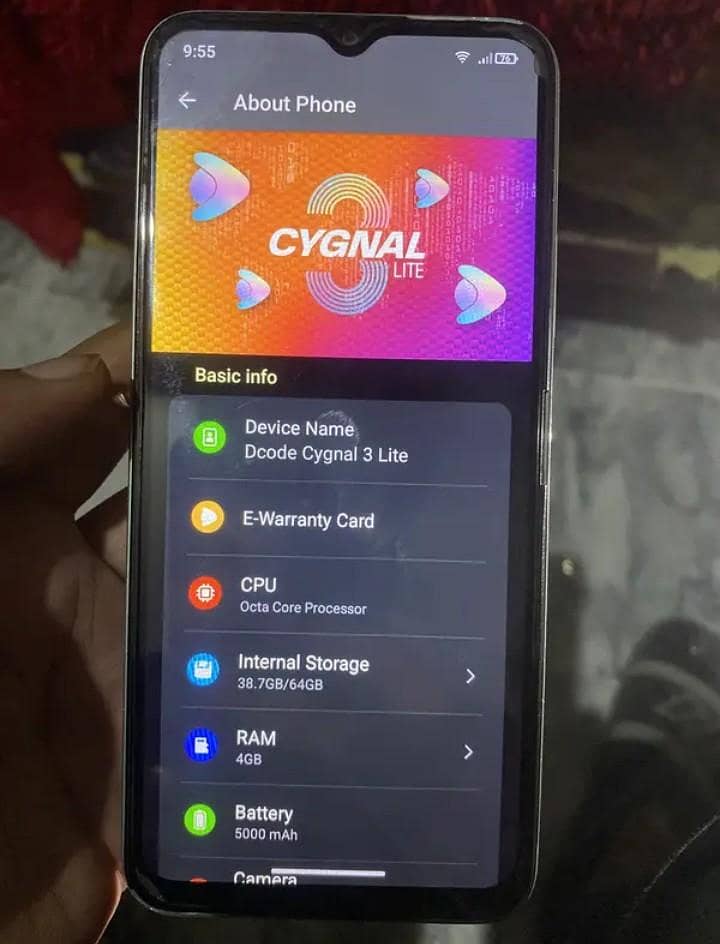 Dcode Cygnal 3 Lite 4/64 2