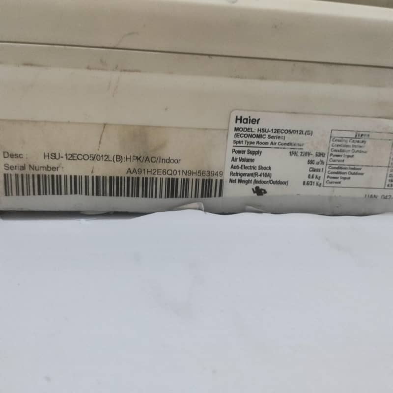 Split Ac used 2