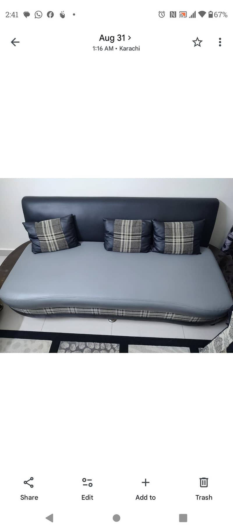 sofa set with center table 1