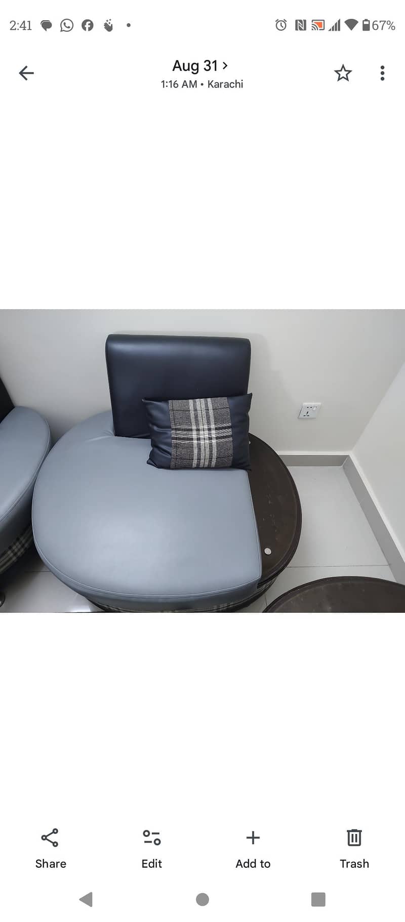 sofa set with center table 4