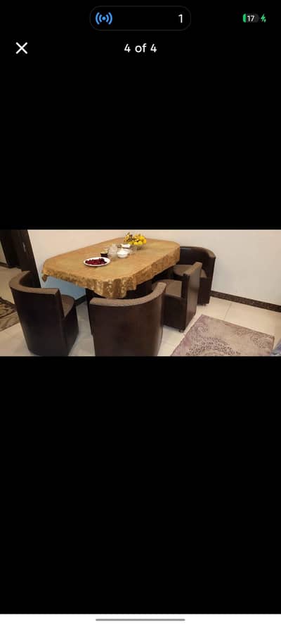 6 siter dining table for sale