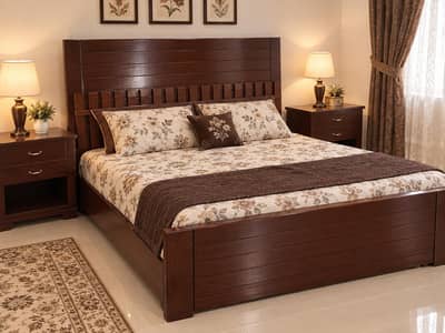 Bedset| Bed with Sidetables| Furniture