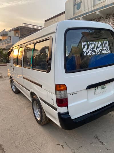 Toyota Hiace 2017 ( Exchange possible with Corolla, City etc