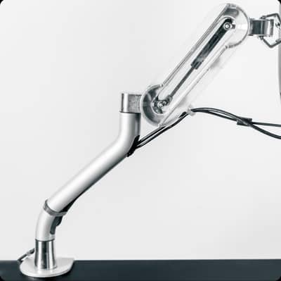 Monitor Arm with C-Clamp Bracket (Stainless steel)