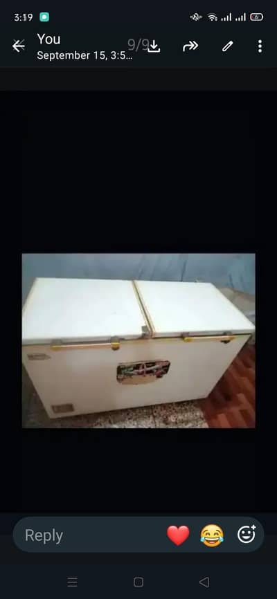 Waves full size Deep freezer