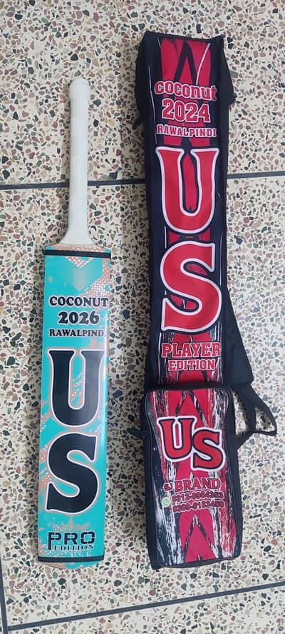 Tennis bat +bag for tow bat blus ball ir tape