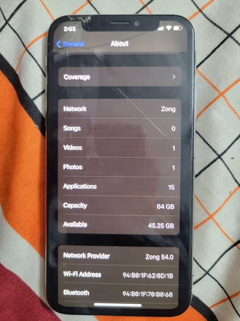 Apple iPhone X 9
