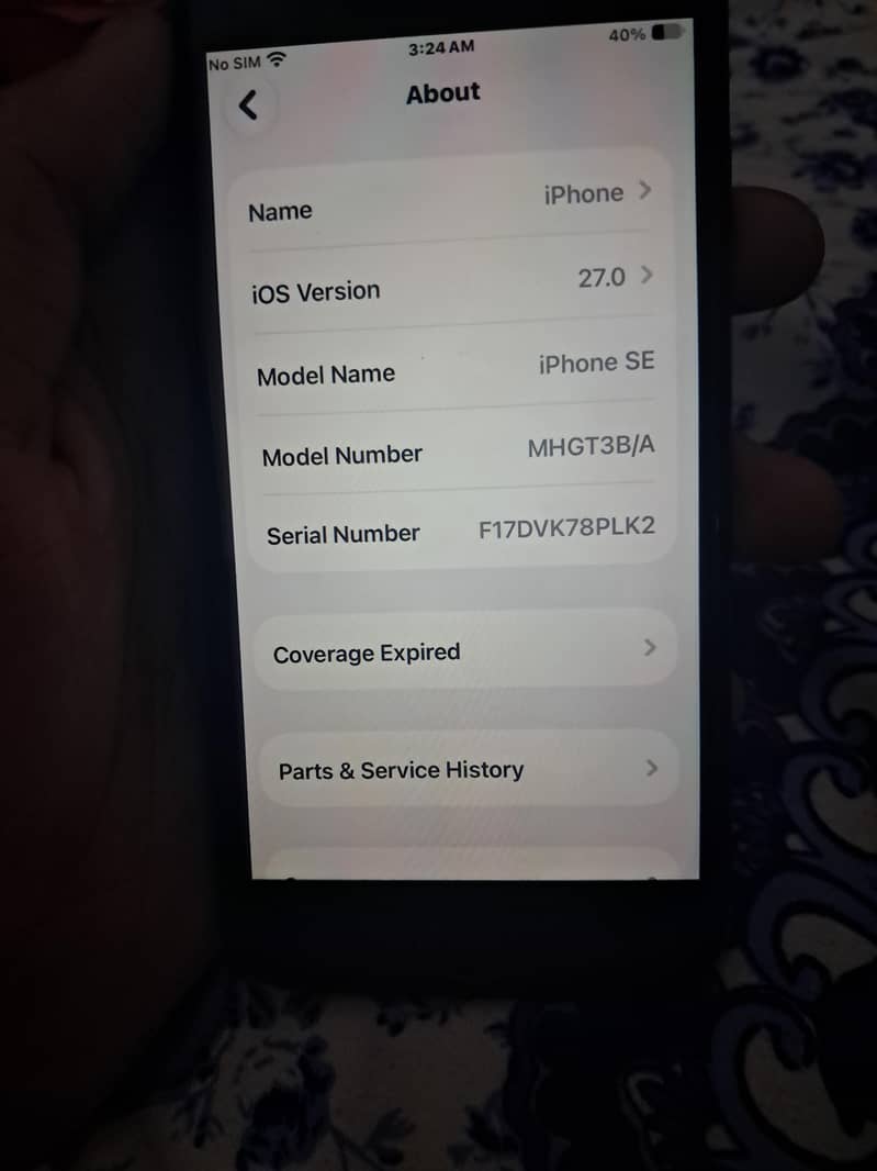 Apple iPhone SE 0