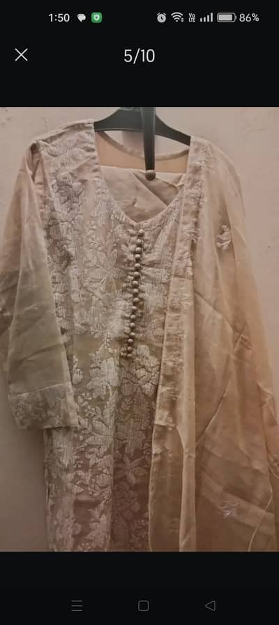 mixed dress