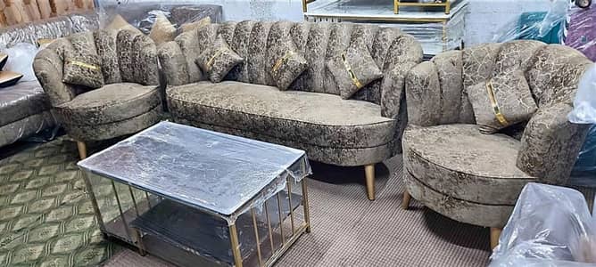 sofa set with table