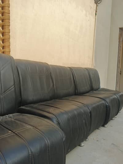Black sofa seat 5 available