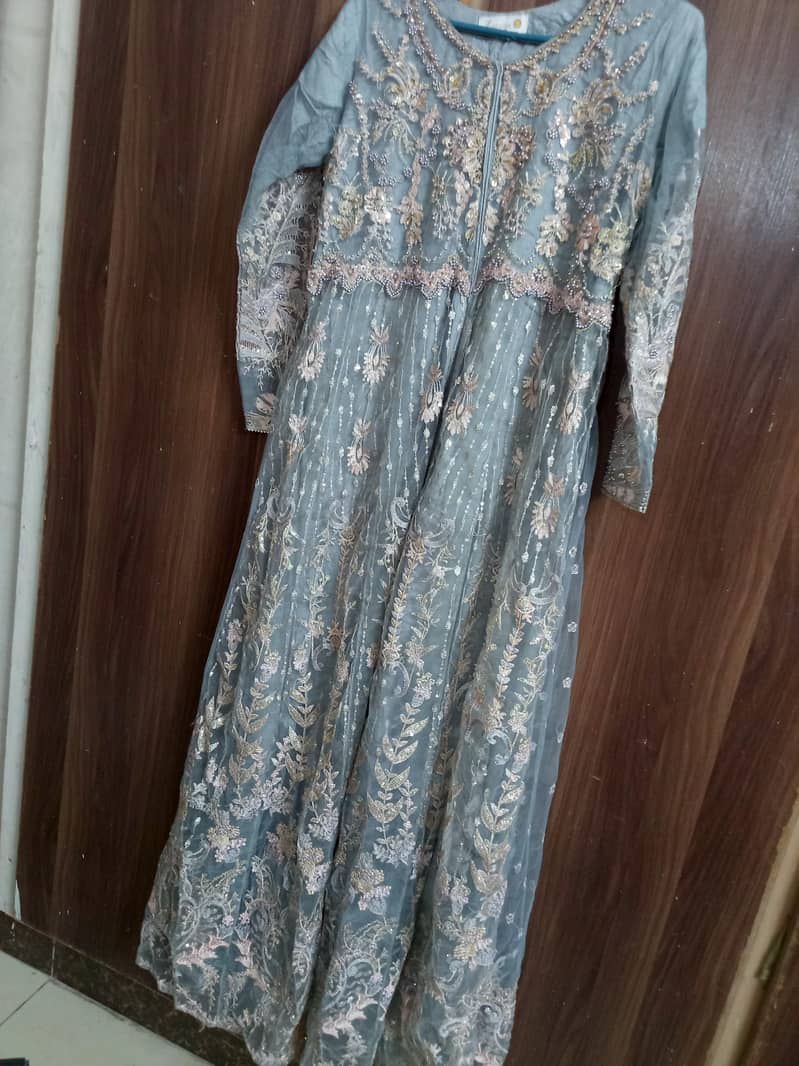 hand work Net long maxi 4