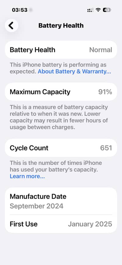 Apple iPhone 16 Pro 256gb gold  pta approved
