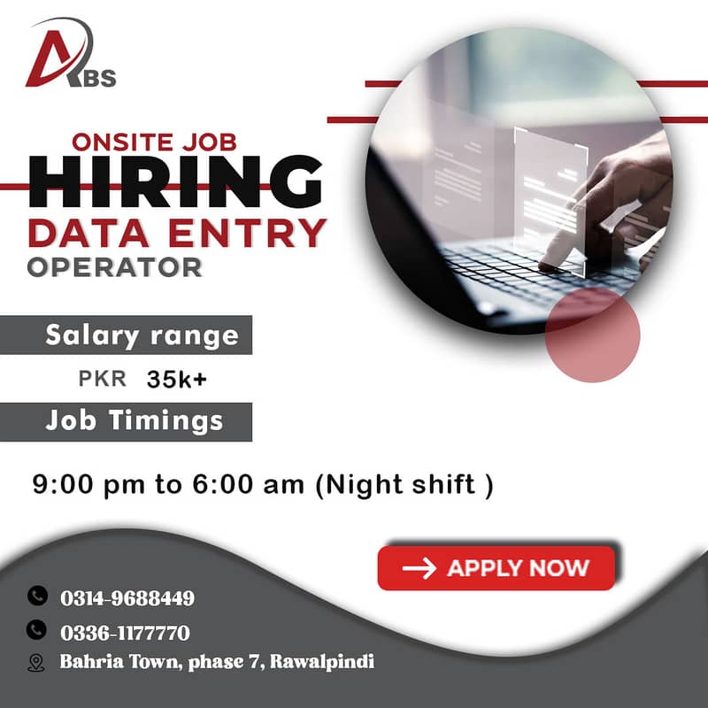 Data Entry Operator 0