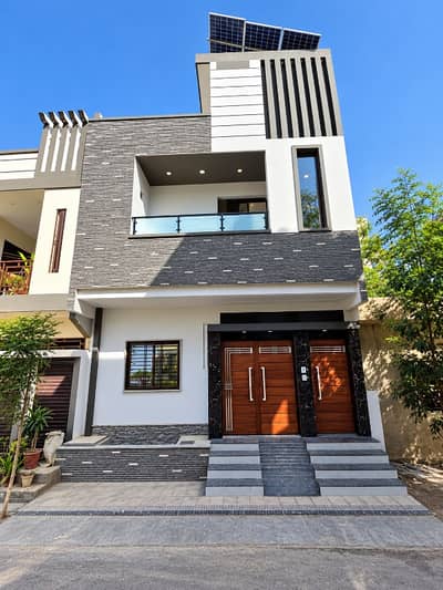 120 Yards Brand New Bungalow For Sale Scheme 33 Zeenatabad Society Karachi