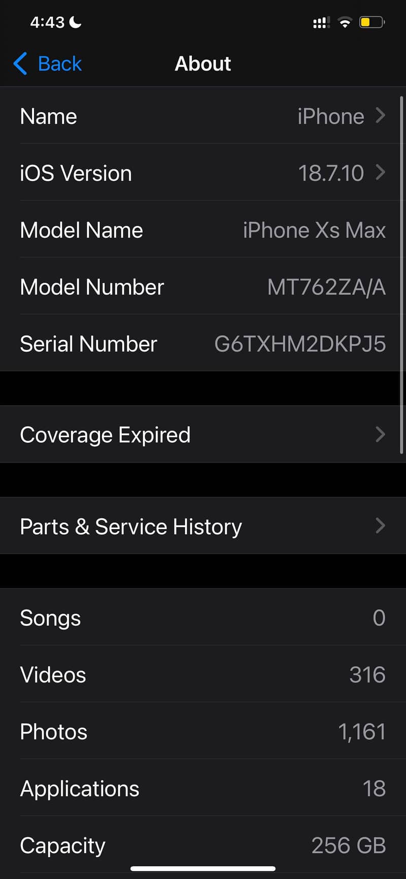 Apple iPhone XS Max 2