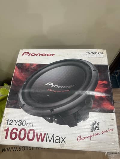 Pioneer champion series TS-W312D4 Sub Woofer