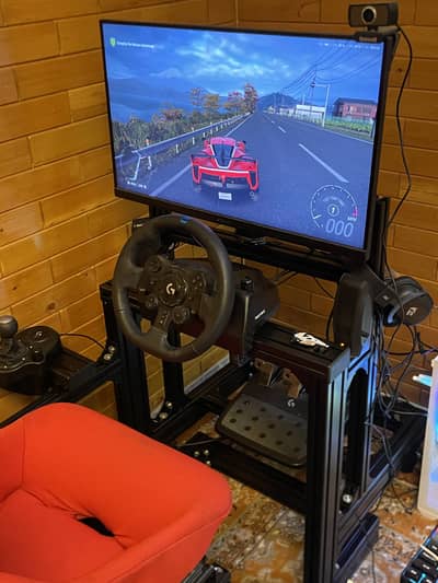 Premium Sim Racing Cockpit | F1 & GT | Custom Racing Simulator