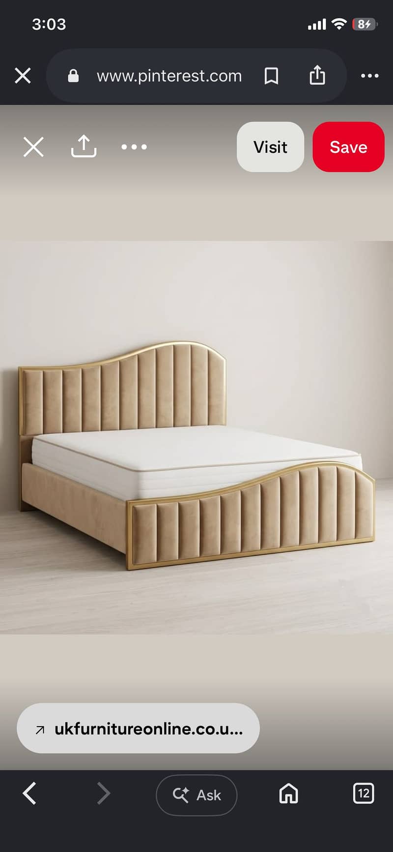 Cushion/tufted bed 5