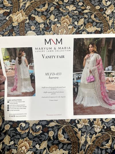 M and M brand suit for sale