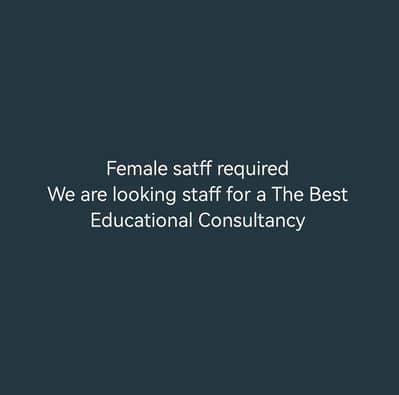 Female staff hirring