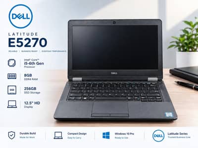 Dell Latitude E5270 Business Laptop