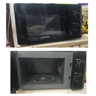 nobel microwave oven in 2 month warranty