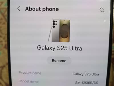 Samsung Mobile S25 Ultra 12.256GB