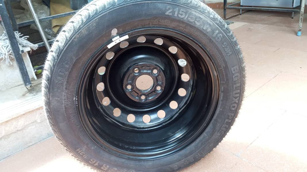 New tyres 1