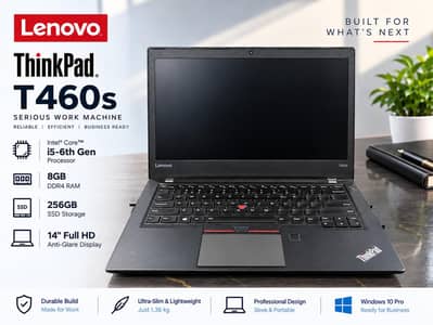 Lenovo Thinkpad T460s Slim Laptop