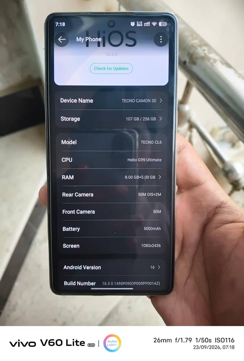 Tecno CAMON 30 6