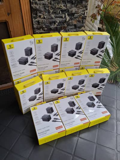 Baseus 45W GaN6 Charger Pack of 2 100%  Original iphone And Android