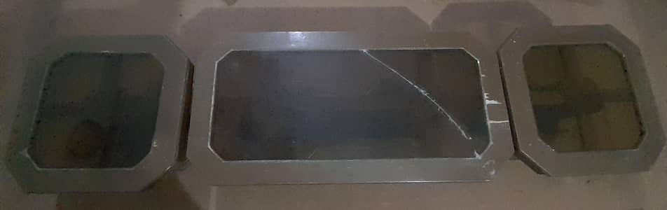 3 wodden table set for sale