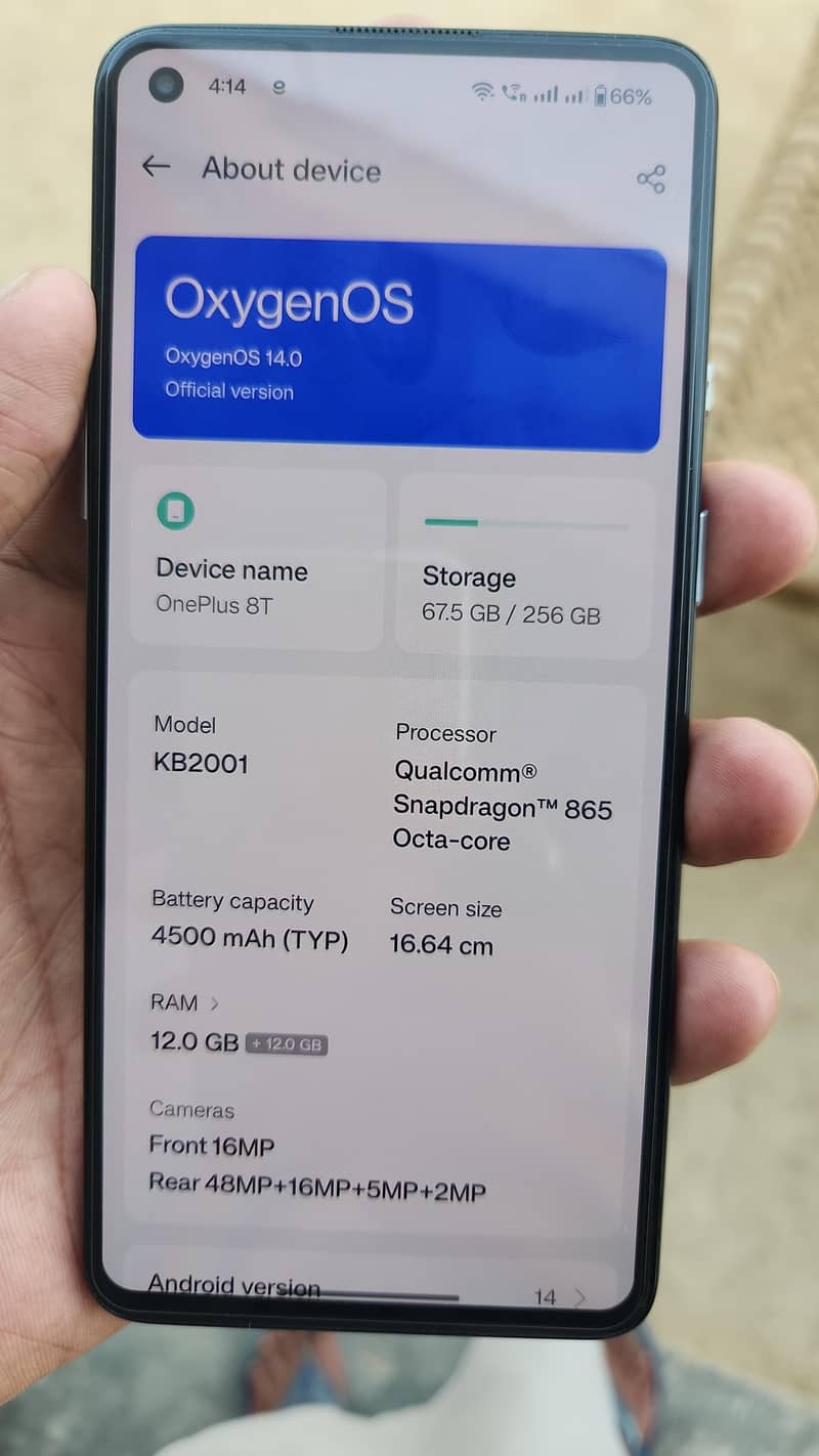 One Plus 8T 1