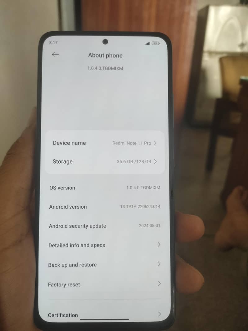 Xiaomi Redmi Note 11 Pro 5
