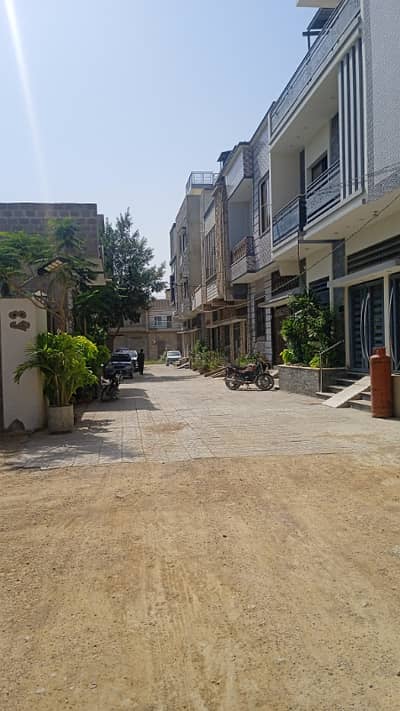 120 square yards plot. 30 foot road Gulshan E roomi scheme 33