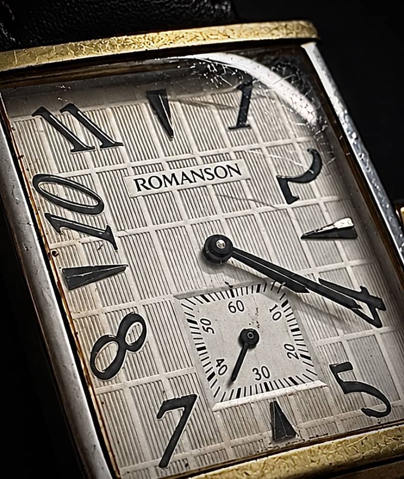 Romanson Rectangular Dress Watch. 3