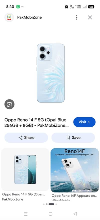 OPPO Reno 14f
