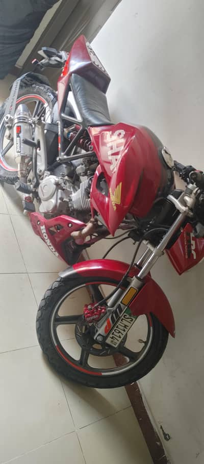 Honda 125 Alter heavy look bike Urgent Sale