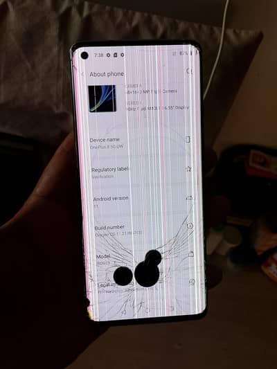 Oneplus 8 8 128 approved only pannel change hoga