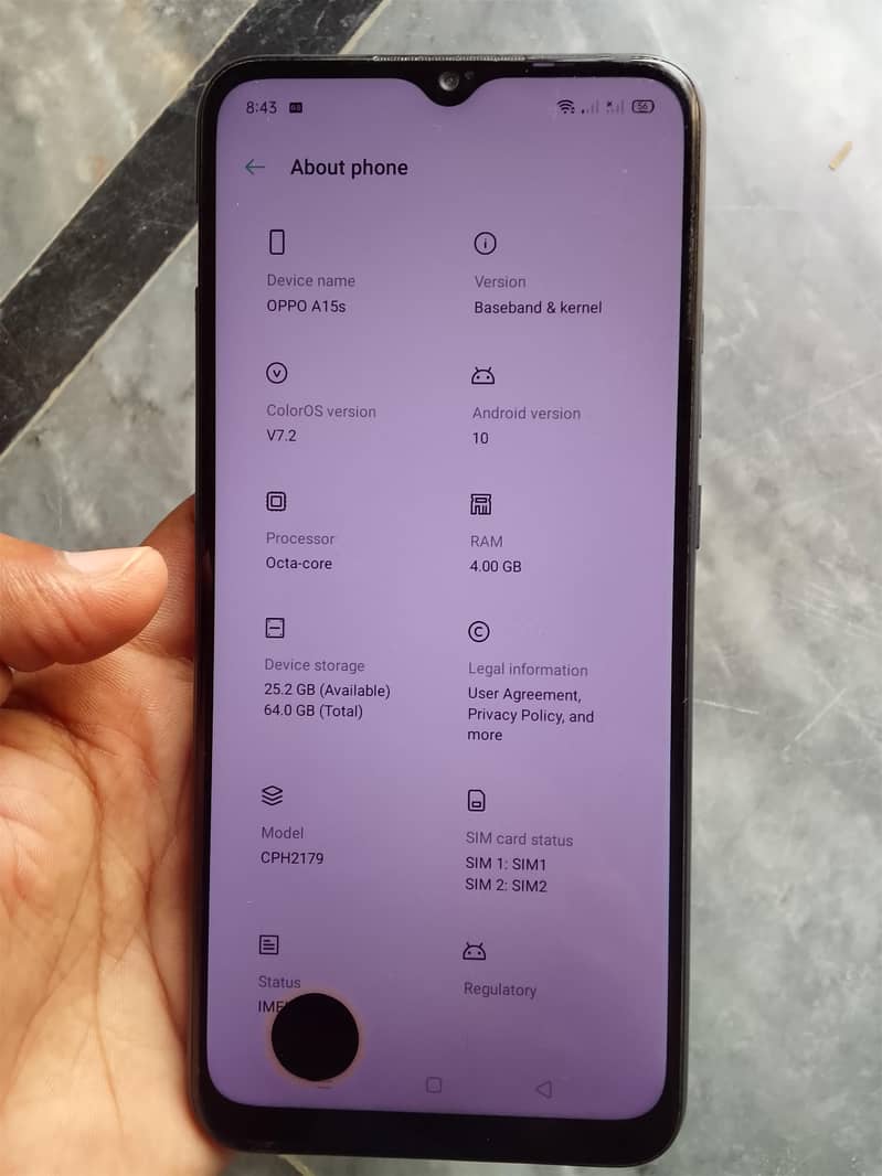 OPPO A15s 4